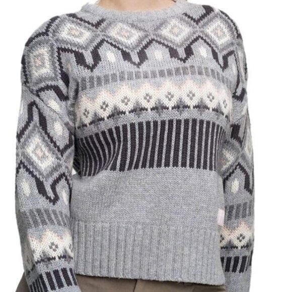 Kari Traa Molster Knit Sweater Grey Malange XS - Picture 4 of 5